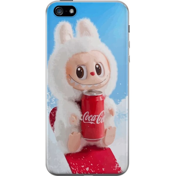 Apple iPhone 5 Läpinäkyvä kuori Labubu Summer Edition