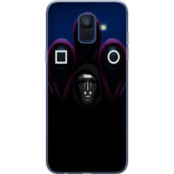 Samsung Galaxy A6 (2018) Läpinäkyvä kuori Squid Game Kausi 3 Uudet Ikoni Suosittu Sarja TV Motiivi Aasialainen Draama Trendikäs Graafinen Suunnitt