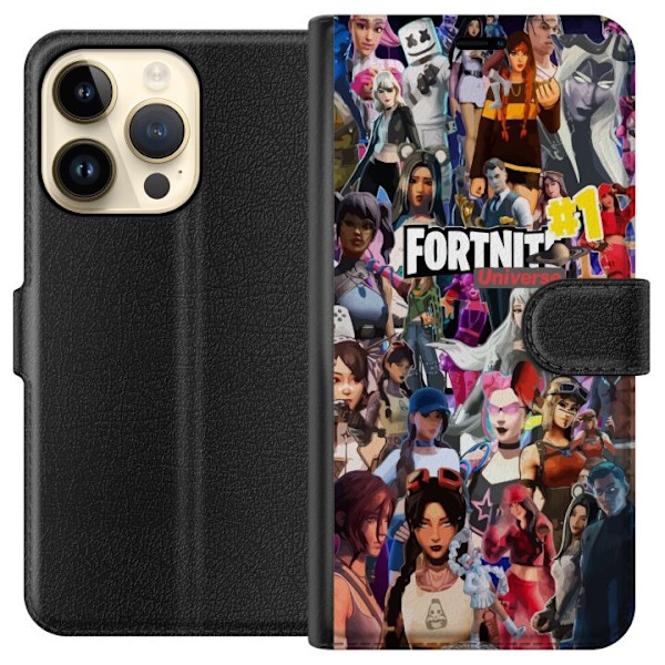 Apple iPhone 15 Pro Lommeboketui Fortnite