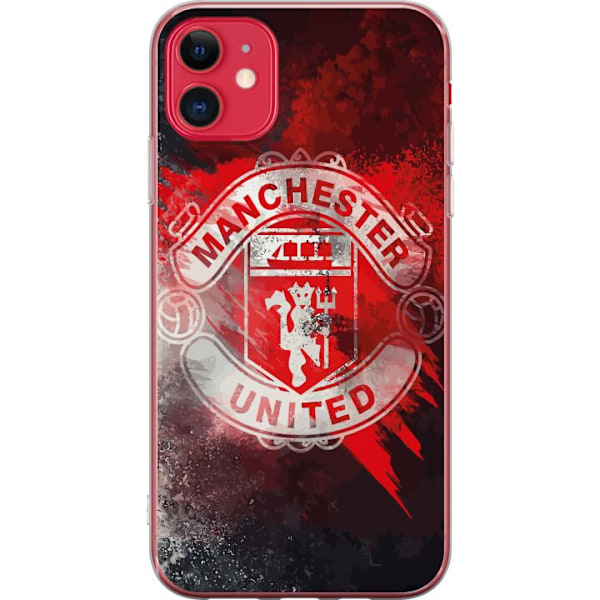 Apple iPhone 11 Gennemsigtig cover Manchester United F.C.