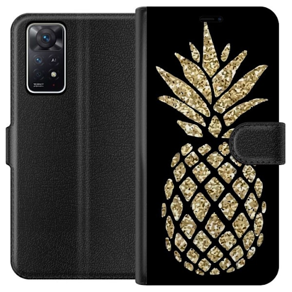 Xiaomi Redmi Note 11 Pro 5G Lommeboketui Ananas