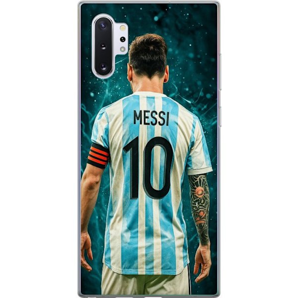 Samsung Galaxy Note10+ Genomskinligt Skal Messi