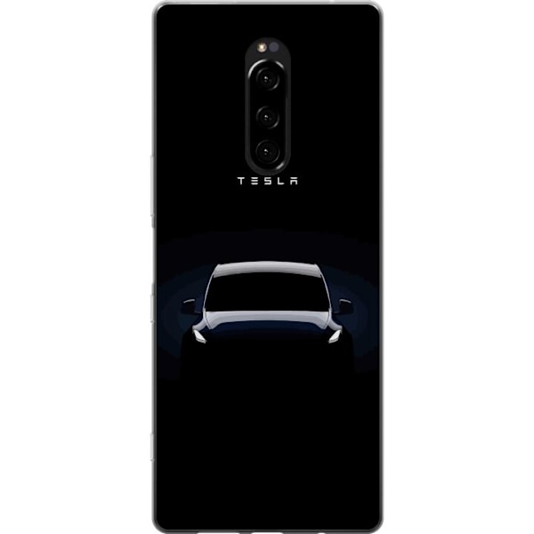 Sony Xperia 1 Genomskinligt Skal Tesla