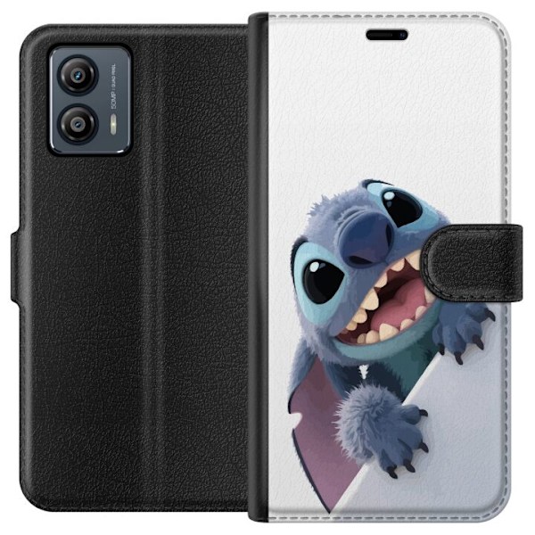 Motorola Moto G53 Lompakkokotelo Iloinen Ommel