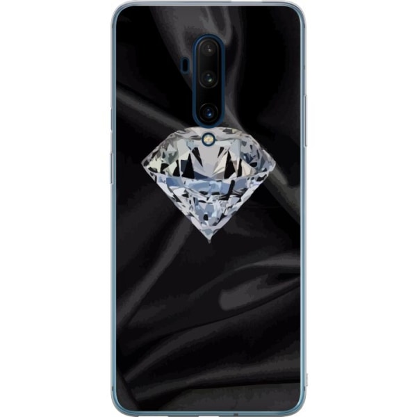 OnePlus 7T Pro Genomskinligt Skal Silke Diamant