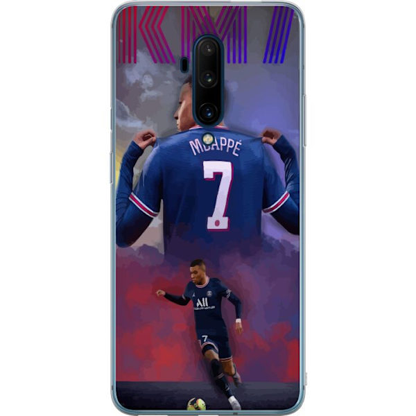 OnePlus 7T Pro Läpinäkyvä kuori MAP Jalkapallo Design Graafinen Kuviointi Moderni Urheiluaihe Trendikäs Jalkapallo Suosittu Graafinen Tyyli Motiiv