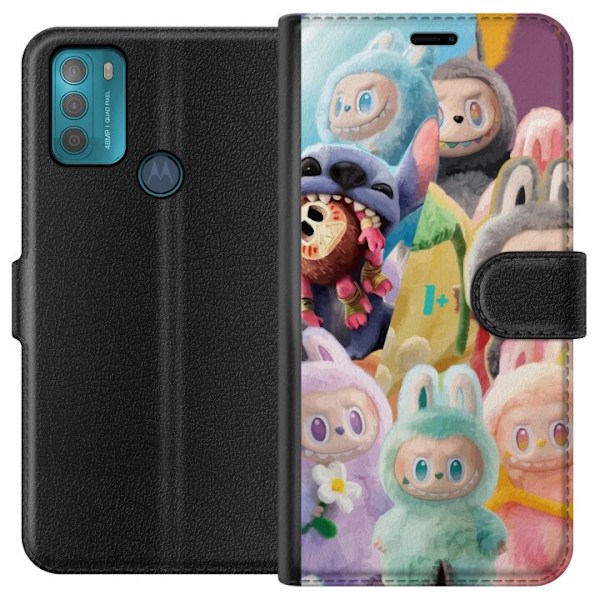 Motorola Moto G50 Plånboksfodral big into energy labubu