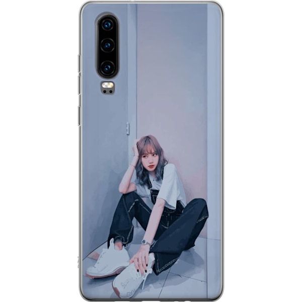 Huawei P30 Läpinäkyvä kuori Lisa from Blackpink – K-pop Style Icon