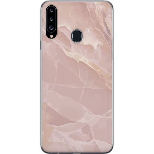Kompatibelt Mobilskal till Samsung Galaxy A20s Marmor
