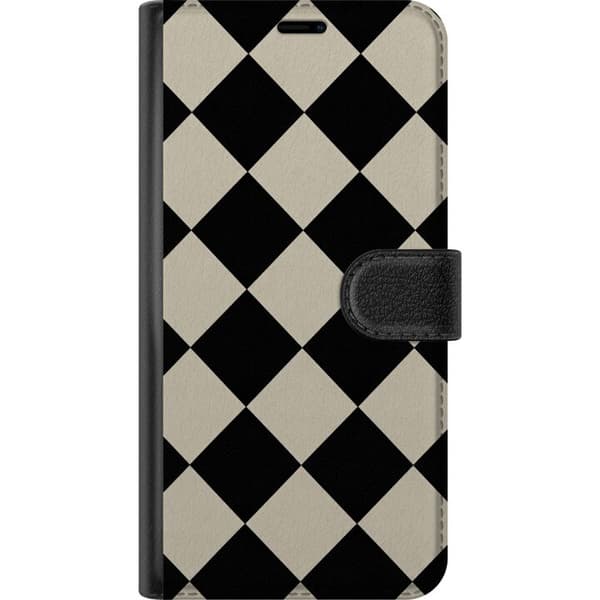Kompatibelt Lommeboketui til Apple iPhone 16 Pro Max Mono Harlekin flerfarget