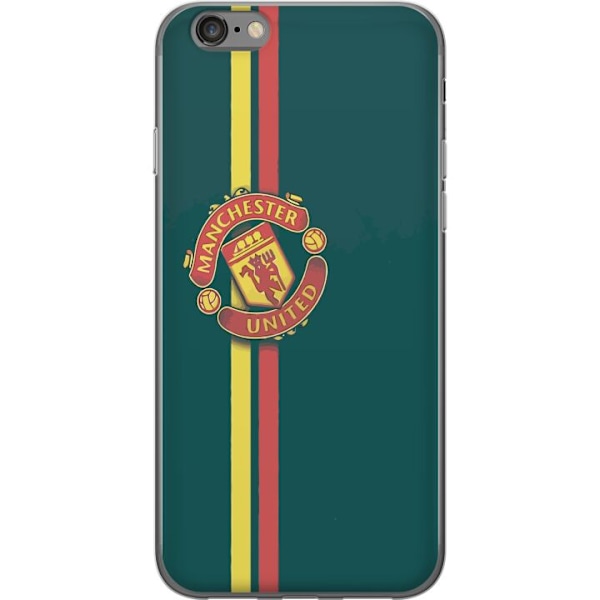 Apple iPhone 6 Genomskinligt Skal Manchester United F.C.