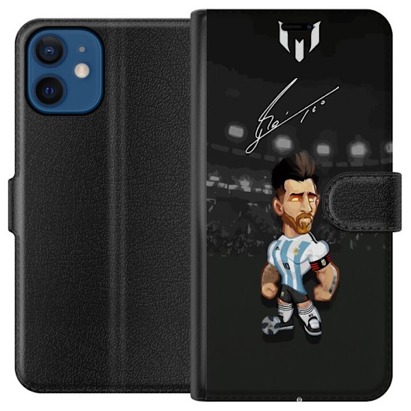 Apple iPhone 12 mini Lommeboketui Messi