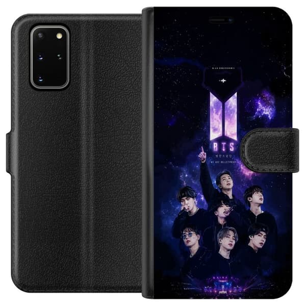 Kompatibelt Plånboksfodral till Samsung Galaxy S20+ BTS lila