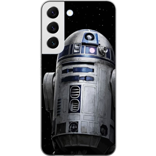Samsung Galaxy S22 5G Genomskinligt Skal R2D2 Star Wars