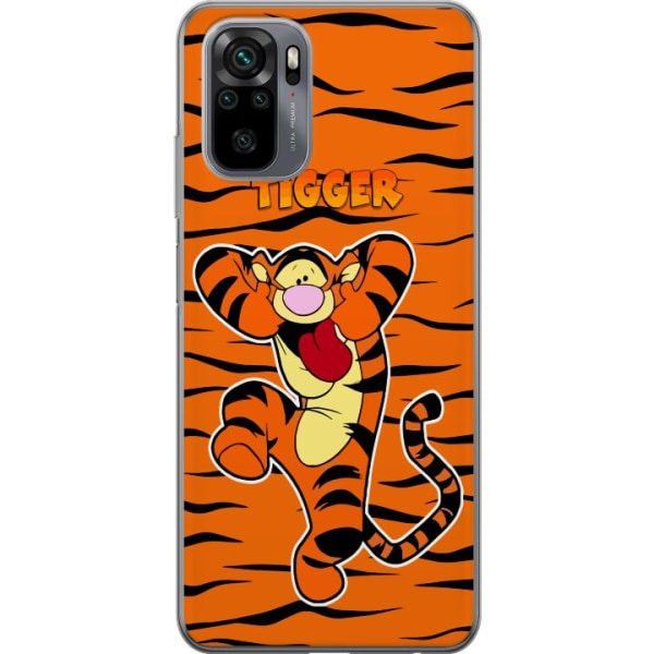 Xiaomi Redmi Note 10 Gennemsigtig cover Tiger