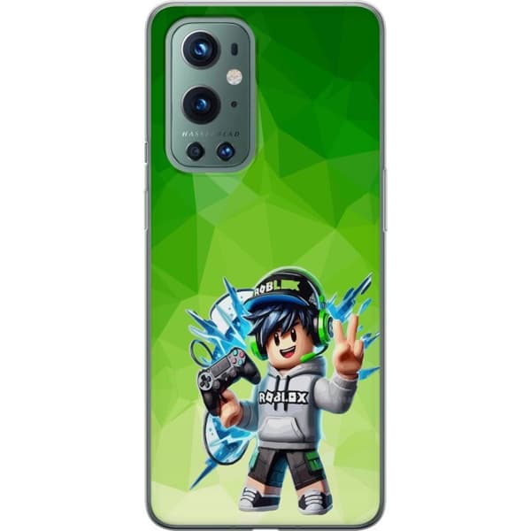 Kompatibelt Mobildeksel til OnePlus 9 Pro Spelande avatarfigur grønn