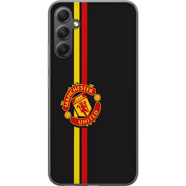 Samsung Galaxy S23 FE Gennemsigtig cover Manchester United F.C