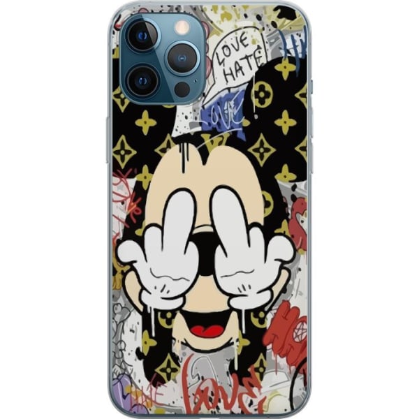 Apple iPhone 12 Pro Max Gennemsigtig cover Mickey Mouse LV