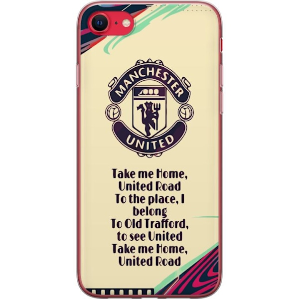 Apple iPhone 16e Gennemsigtig cover Manchester United