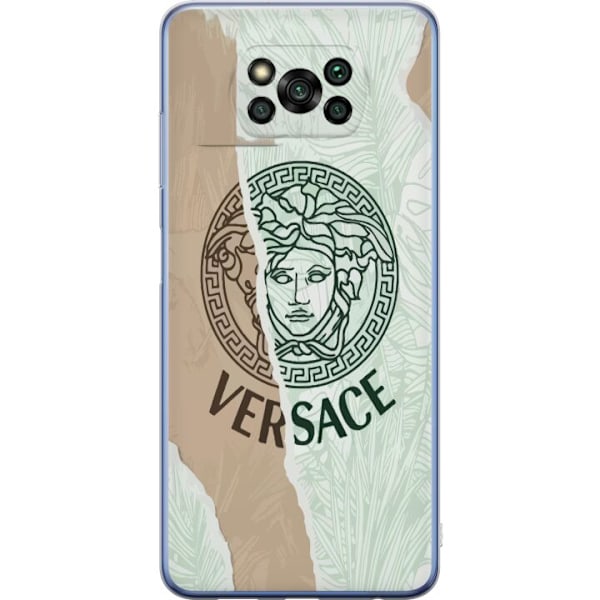 Xiaomi Poco X3 Pro Läpinäkyvä kuori Versace