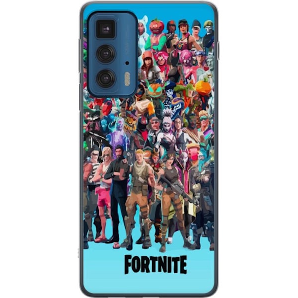 Motorola Edge 20 Pro Gjennomsiktig deksel Fortnite