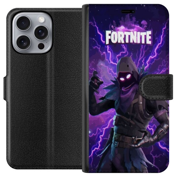Apple iPhone 16 Pro Max Tegnebogsetui Fortnite Raven