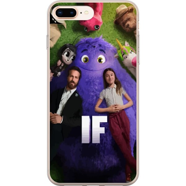 Apple iPhone 7 Plus Läpinäkyvä kuori IF: Låtsaskompisar