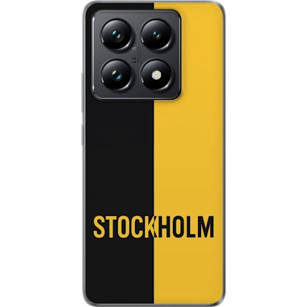 Xiaomi 14T Läpinäkyvä kuori Stockholm – jalkapallo