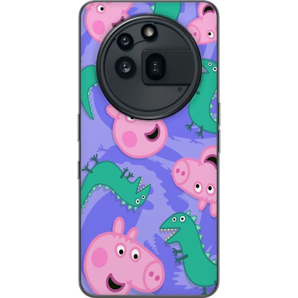 Nothing Phone (3a) Pro Gennemsigtig cover Greta Gris