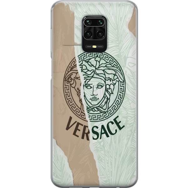 Xiaomi Redmi Note 9S Genomskinligt Skal Versace