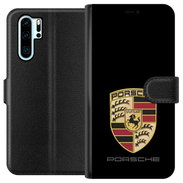 Kompatibelt Lommeboketui til Huawei P30 Pro Porsche