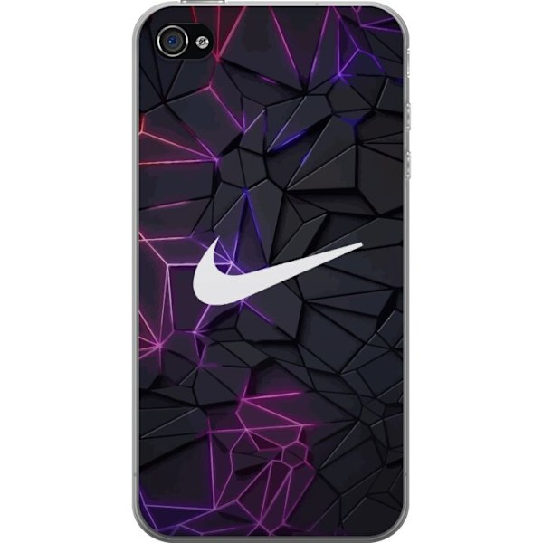 Apple iPhone 4 Gennemsigtig cover Nike