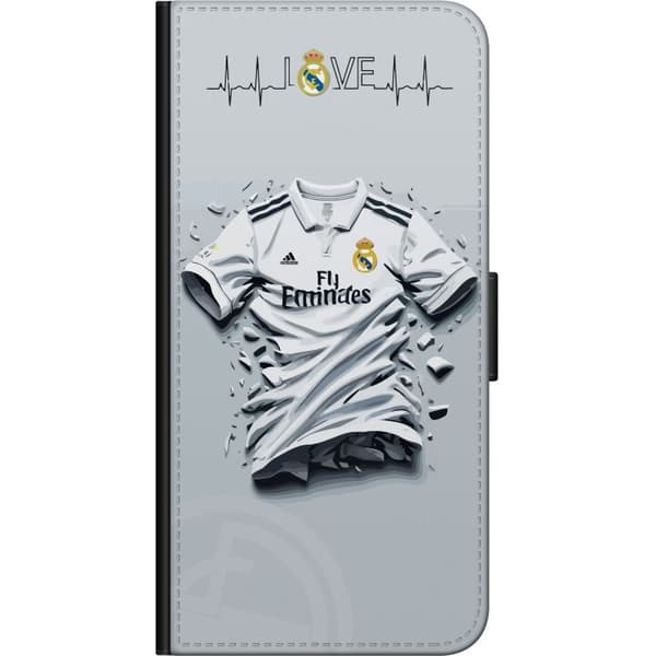 Kompatibel Tegnebogsetui til Samsung Galaxy A03s Real Madrid