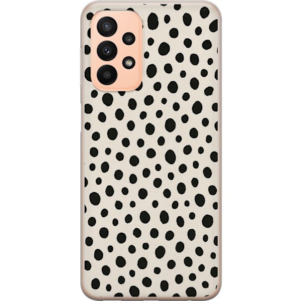 Samsung Galaxy A23 5G Genomskinligt Skal Dot Dance