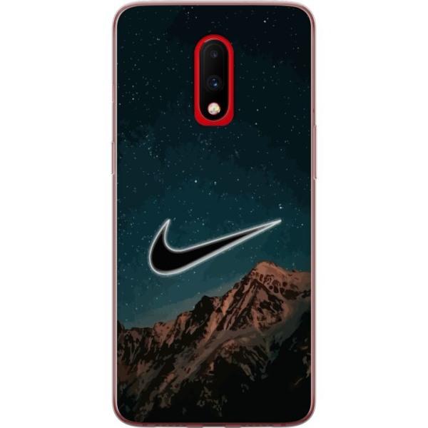 OnePlus 7 Gjennomsiktig deksel Nike