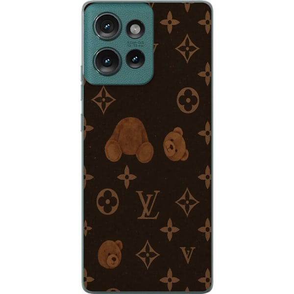 Motorola Edge 50 Läpinäkyvä kuori Plush Luxe