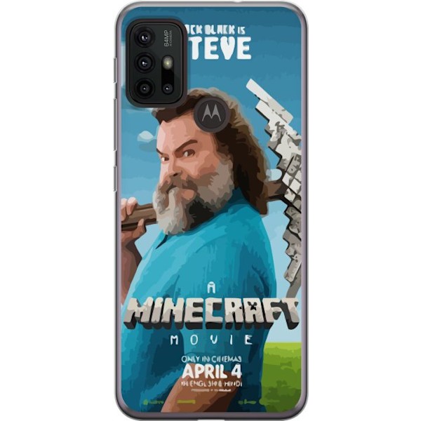 Motorola Moto G30 Genomskinligt Skal A Minecraft Movie
