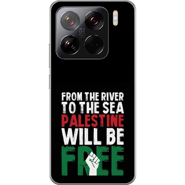 Xiaomi 15 Pro Genomskinligt Skal Free Palestine – politiskt