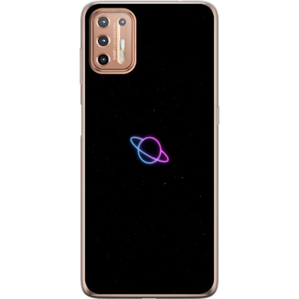 Motorola Moto G9 Plus Läpinäkyvä kuori Space