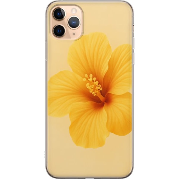 Apple iPhone 11 Pro Max Läpinäkyvä kuori Lemon Zing