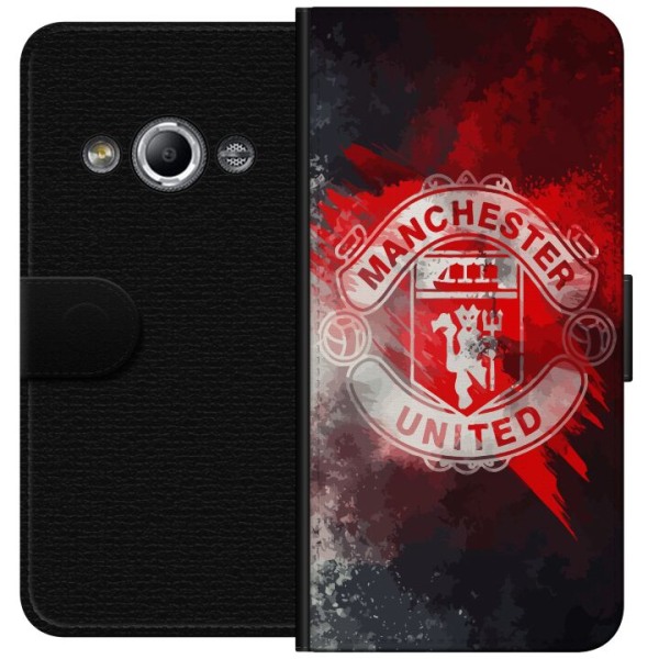 Samsung Galaxy Xcover 3 Tegnebogsetui Manchester United