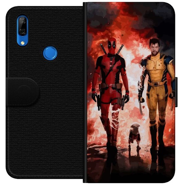 Huawei P Smart Z Lommeboketui Wolverine Deadpool