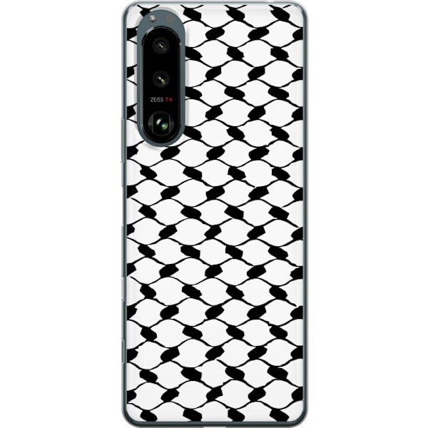 Sony Xperia 5 III Genomskinligt Skal Keffiyeh mönster