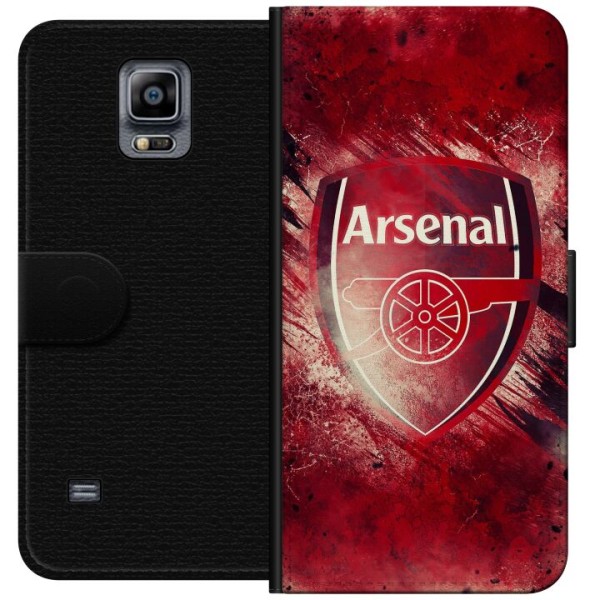 Samsung Galaxy Note 4 Lompakkokotelo Arsenal