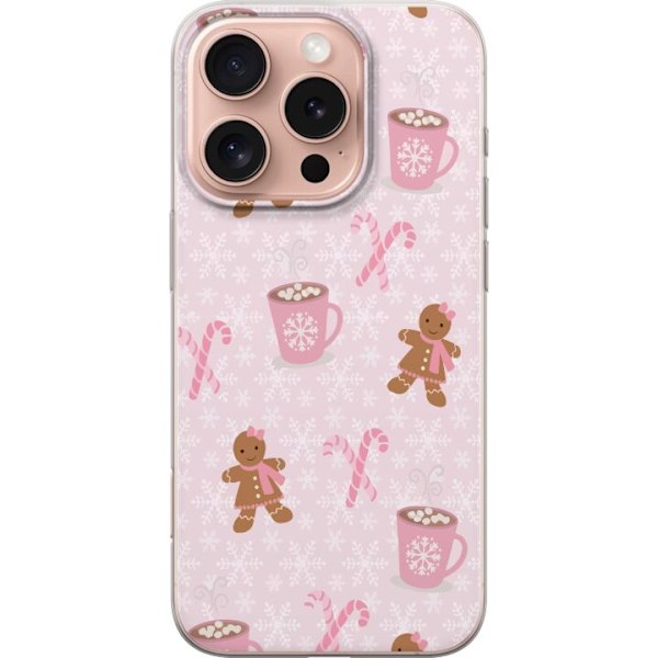 Apple iPhone 16 Pro Läpinäkyvä kuori Hyvää Joulua