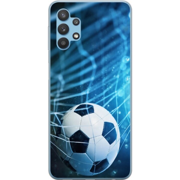 Samsung Galaxy A32 5G Gennemsigtig cover Fodbold
