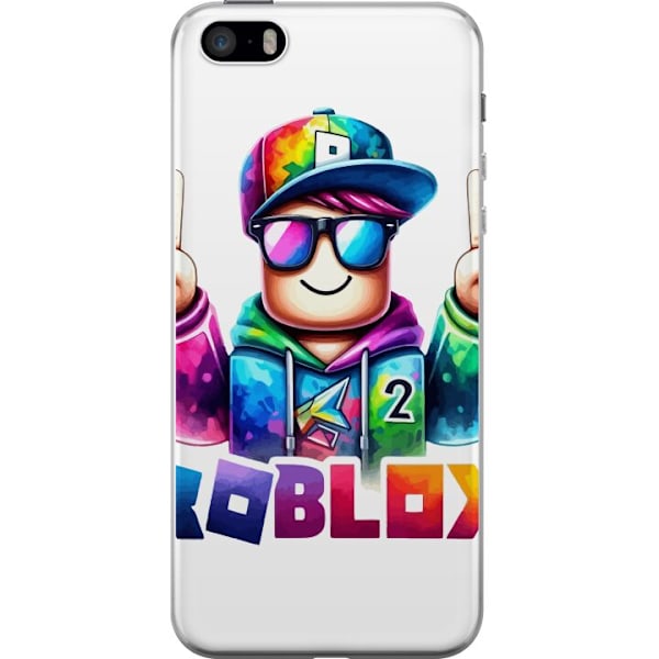 Apple iPhone 5s Läpinäkyvä kuori Roblox