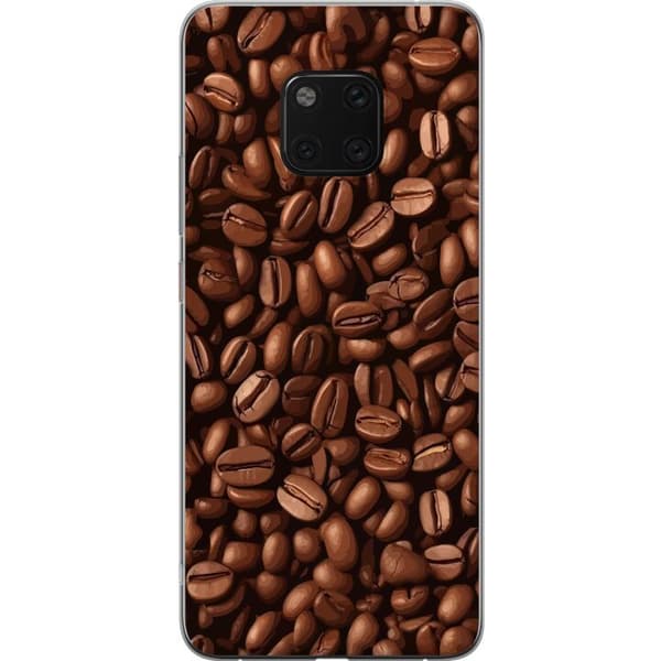 Kompatibelt Mobildeksel til Huawei Mate 20 Pro Kaffebönor närbild brun
