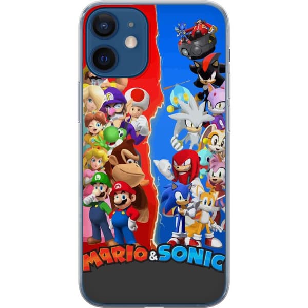 Kompatibelt Mobildeksel til Apple iPhone 12 Super Mario