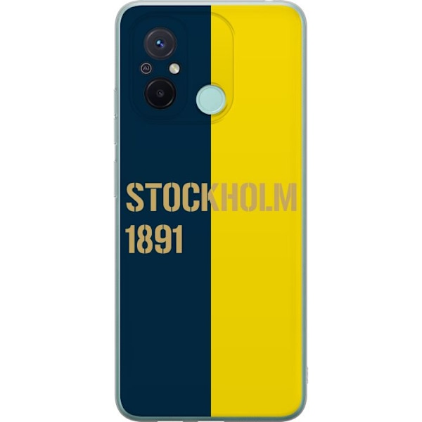 Xiaomi Redmi 12C Genomskinligt Skal Stockholm 1891